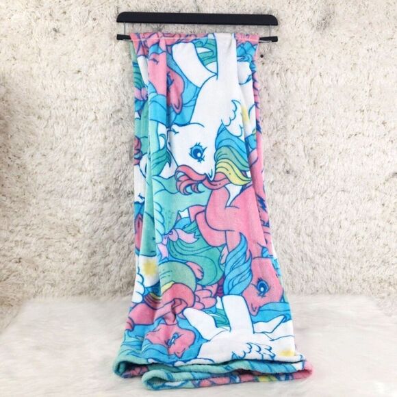{My Little Pony} Plush Throw {Blanket} - Picture 3 of 5
